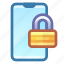 mobile, smartphone, lock, encrypted, safe 