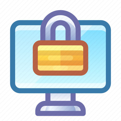 Computer, lock, encrypted, safe icon - Download on Iconfinder