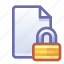 file, certificate, lock, encrypted 