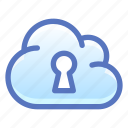 cloud, keyhole, private 