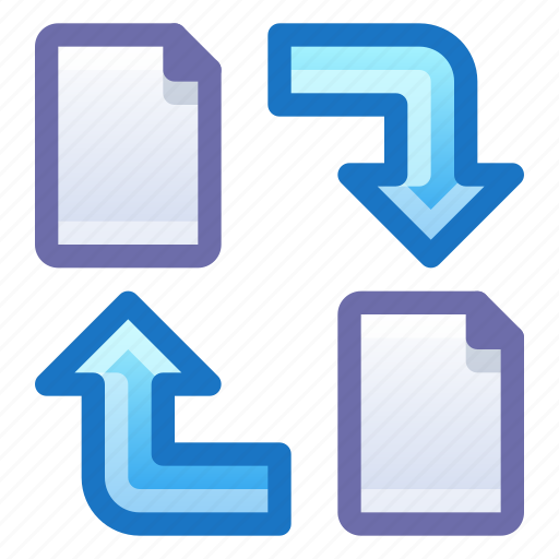 File, sync, synchronize, backup icon - Download on Iconfinder