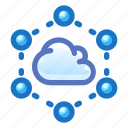 cloud, network, connection, internet