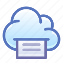 cloud, hosting, document, printer 