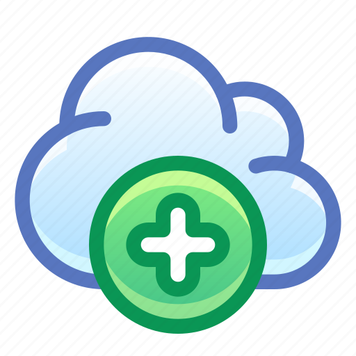 Cloud, internet, add, new icon - Download on Iconfinder