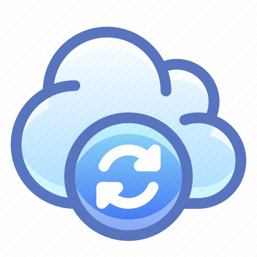 Cloud, internet, sync, synchronize icon - Download on Iconfinder