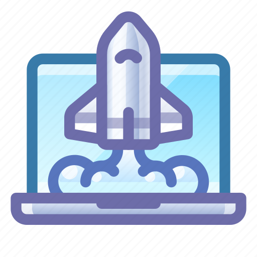 App, launch, laptop, startup icon - Download on Iconfinder