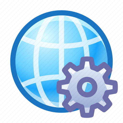 Global, network, settings icon - Download on Iconfinder