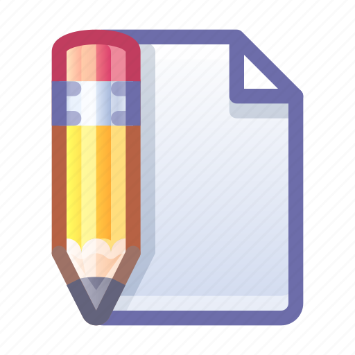 Pencil, document, edit, write icon - Download on Iconfinder