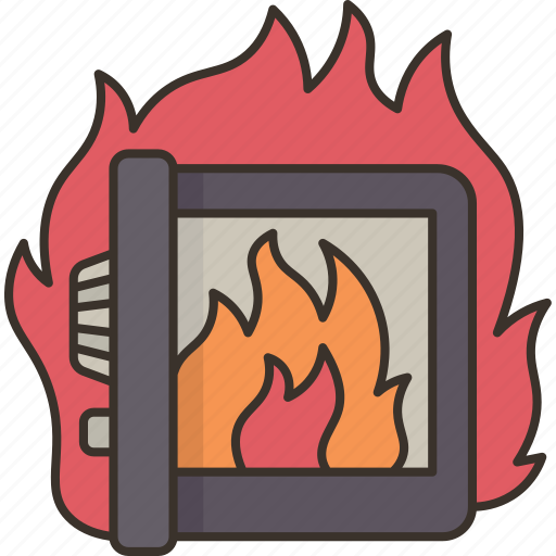 Deposit, box, burning, money, savings icon - Download on Iconfinder