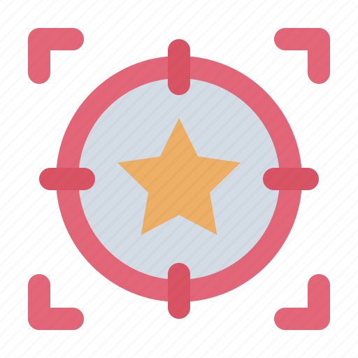 Goal, star, influencer, popular, target, popularity icon - Download on Iconfinder