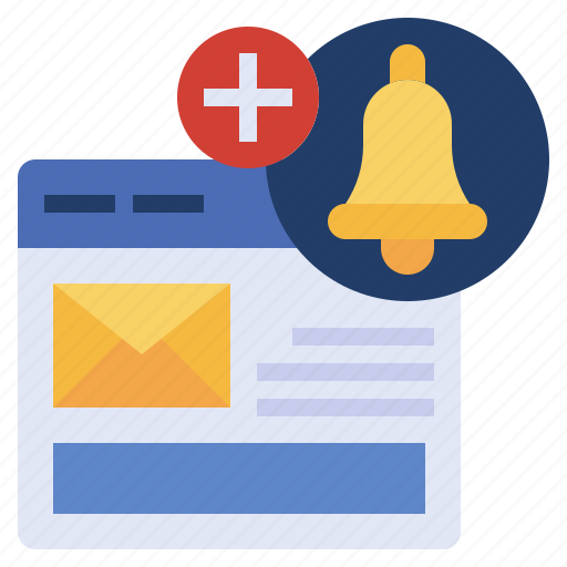 Communications, email, mail, mails, message, notification, ui icon - Download on Iconfinder