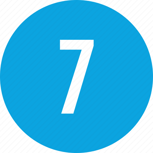 Count, interface, number, seven, 7 icon - Download on Iconfinder