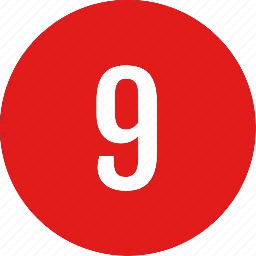 Nine, number icon - Download on Iconfinder on Iconfinder