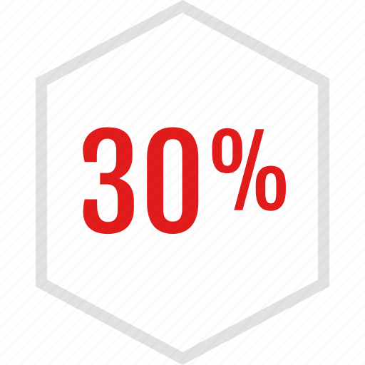 Data, graphic, info, percent, thirty icon - Download on Iconfinder