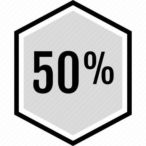 Fifty, percent, off icon - Download on Iconfinder