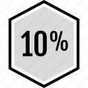 ten, percent, infographic, seo