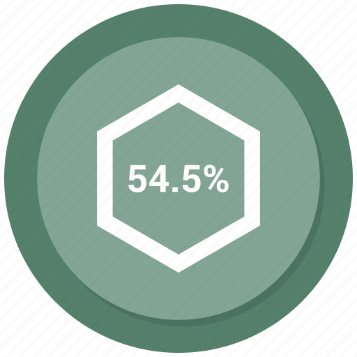 Fifty, four, percent, percentage icon - Download on Iconfinder