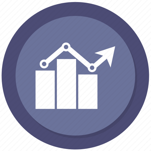 Arrow, bar, graph, growth, infographic icon - Download on Iconfinder