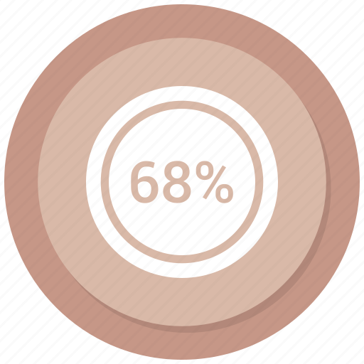 Chart, count, graphic, number, percent, sixty eight icon - Download on Iconfinder