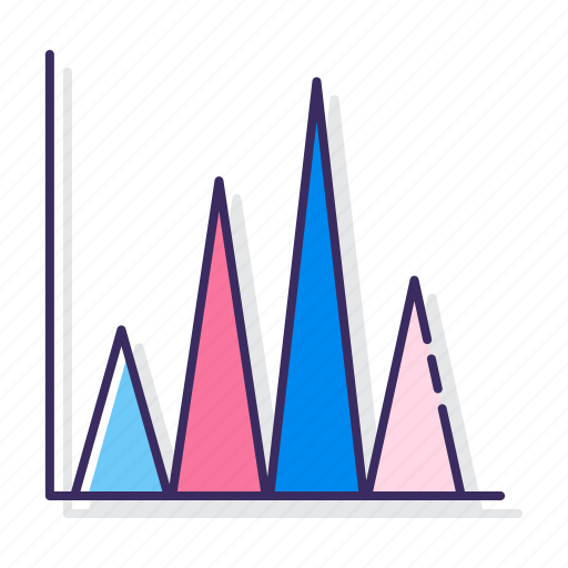 Bar, graph, triangle icon - Download on Iconfinder
