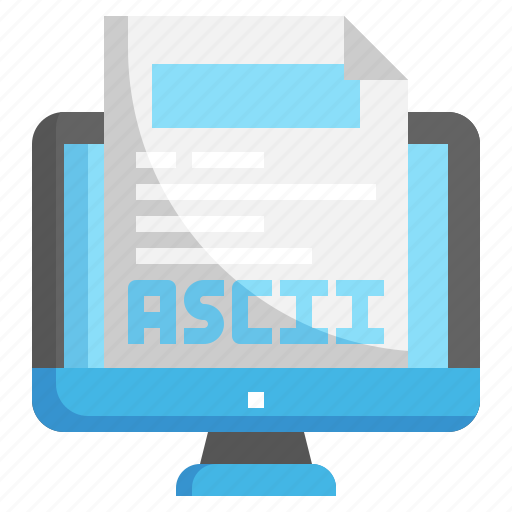 Ascii, file, files, and, folders, format, text icon - Download on Iconfinder