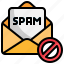 anti, spam, alert, email, color 