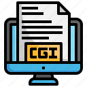 cgi, files, and, folders, format, type, extension, color