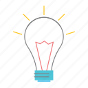 bulb, idea, inspiration, logic, start, startup, strategy 
