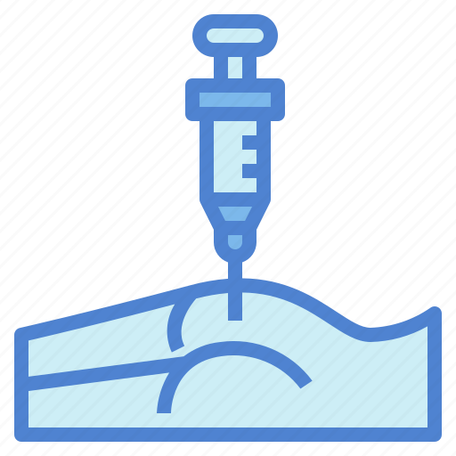 Injection, syringe, vaccine, bottom, medical icon - Download on Iconfinder