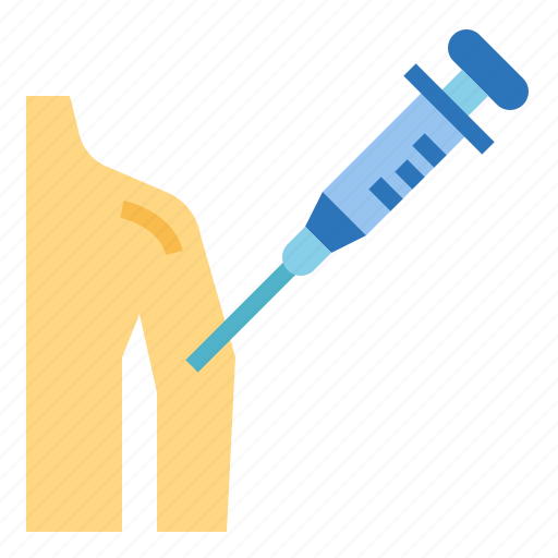 Injection, syringe, vaccine, arm, medical icon - Download on Iconfinder
