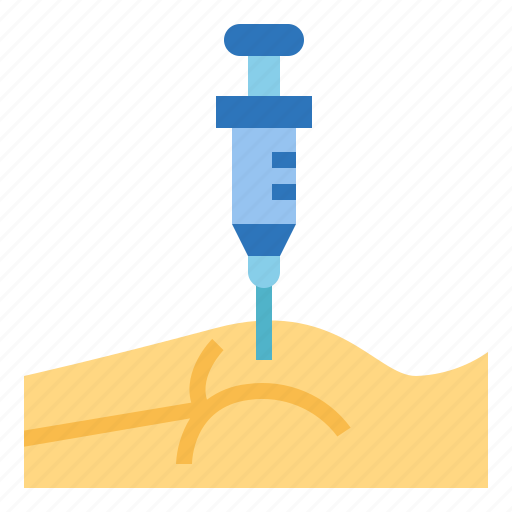 Injection, syringe, vaccine, bottom, medical icon - Download on Iconfinder