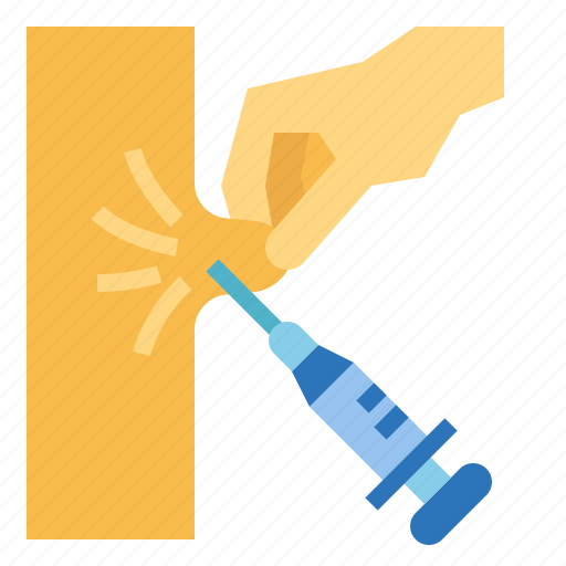 Injection, syringe, vaccine, medicine, skin icon - Download on Iconfinder