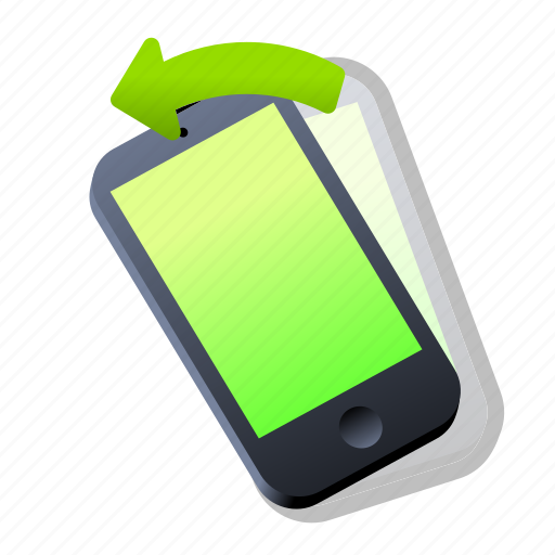 Device, iphone, left, phone, smartphone, tilt icon - Download on Iconfinder