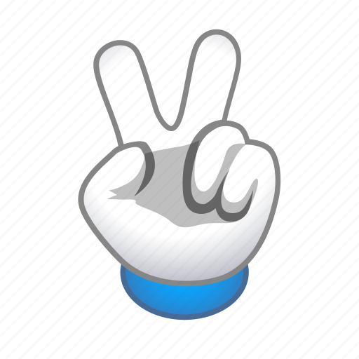Gesture, hand, second, signs, two icon - Download on Iconfinder