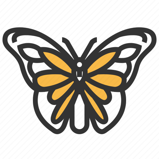 Monarch, animal, bug, insect icon - Download on Iconfinder