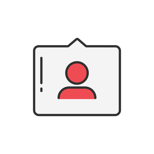 Tagged photo, notification icon - Free download