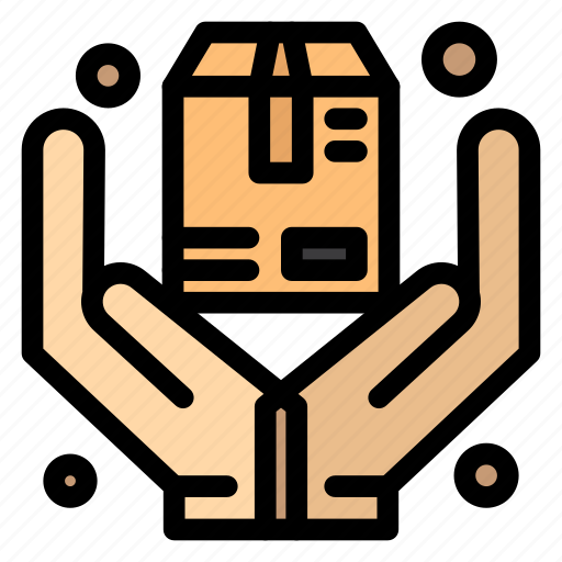 Box, hands, insurance, safe icon - Download on Iconfinder
