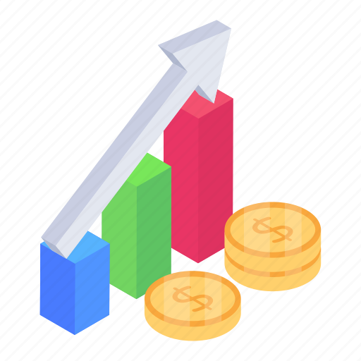 Growth analysis, financial growth, profit analysis, rise chart, financial analysis icon - Download on Iconfinder