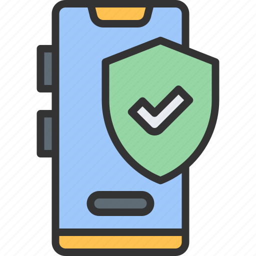 Smartphone, insurance, protect, safety, device icon - Download on Iconfinder