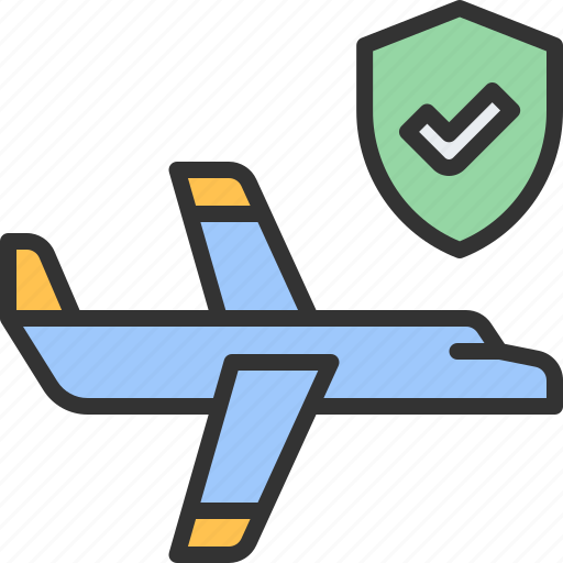 Travel, insurance, airplane, holiday, vacation icon - Download on Iconfinder