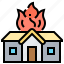 building, fire, home, house, insurance 
