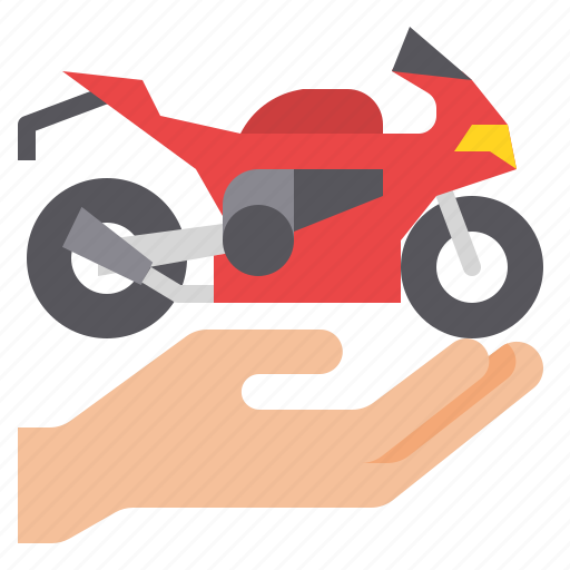 Insurance, motorcycle, transport, vehicle icon - Download on Iconfinder