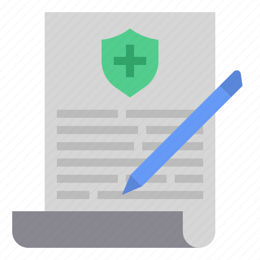 Contract, insurance, policy, protection icon - Download on Iconfinder