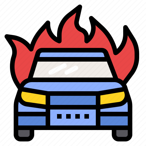 Car, fire, insurance, protection icon - Download on Iconfinder