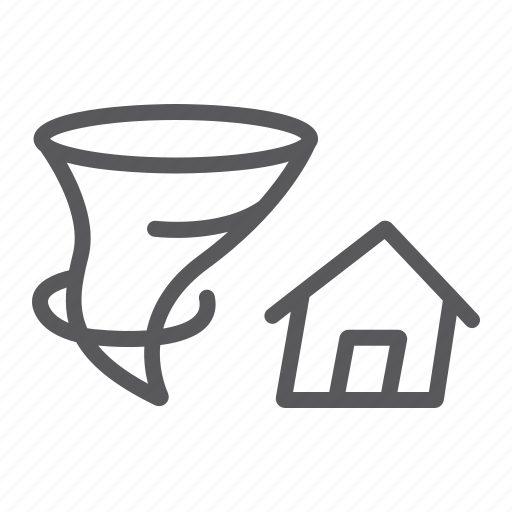 Damage, disaster, home, hurricane, insurance, nature, tornado icon - Download on Iconfinder