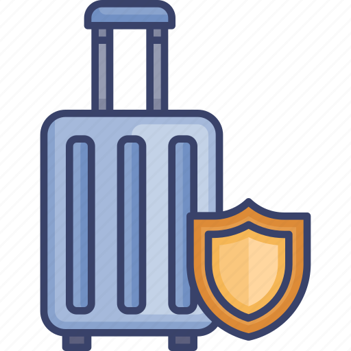 Baggage, insurance, luggage, protection, security, suitcase, travel icon - Download on Iconfinder