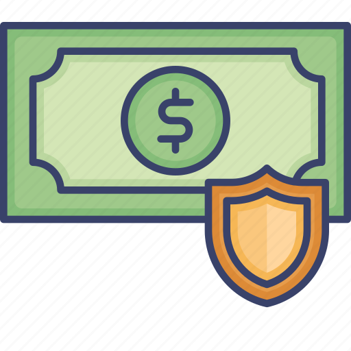 Dollar, finance, insurance, money, protection, security, shield icon - Download on Iconfinder