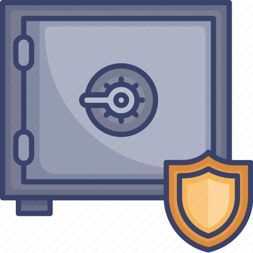 Insurance, privacy, protection, safe, security, shield, vault icon - Download on Iconfinder