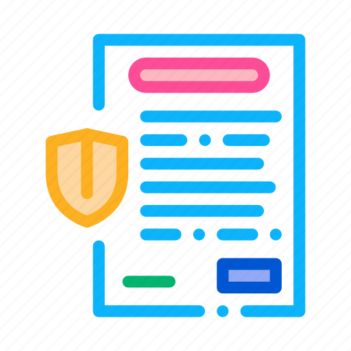 Agreement, all, insurance, list, paper, protection, purpose icon - Download on Iconfinder