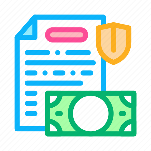 Agreement, all, banknote, insurance, money, protection, purpose icon - Download on Iconfinder